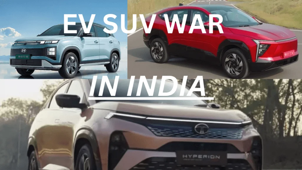 Tata Curvv EV vs Hyundai Creta EV: The Battle of Electric SUVs in 2025