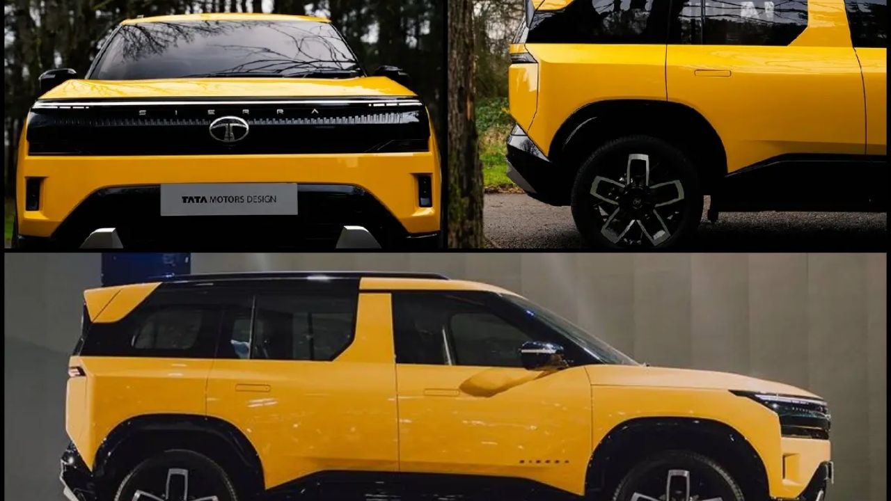 Tata Sierra Petrol & Diesel Bookings Begin Before Launch Full Details Here