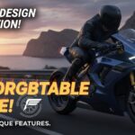 स्टाइलिश MV Agusta Brutale Serie Oro मोटरसाइकिल का फ्रंट व्यू, ब्लैक और गोल्ड कलर में.