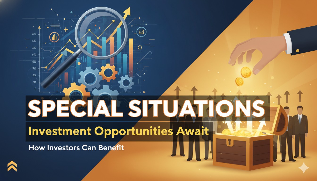 निवेशक स्टॉक चार्ट्स पर स्पेशल सिचुएशन इवेंट्स एनालाइज करते हुए