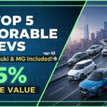 टॉप 5 अफोर्डेबल इलेक्ट्रिक कारें भारत 2026 में - मारुति e Vitara, MG Windsor EV, Tata Punch EV और अन्य