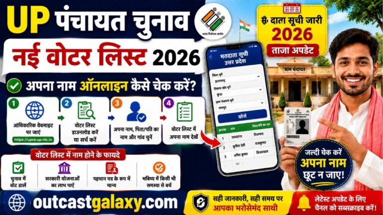 UP पंचायत चुनाव नई वोटर लिस्ट 2026