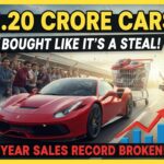 टोयोटा वेलफायर लग्जरी MPV की साइड व्यू, सफेद कलर में, प्रीमियम ग्रिल और LED हेडलाइट्स के साथ