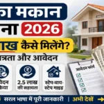 PM AWAS पक्का मकान योजना 2026: 2.5 लाख कैसे मिलेंगे, जानें पात्रता और आवेदन