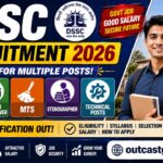 DSSC Recruitment 2026: Apply For LDC, Civilian Motor Driver, MTS, Stenographer & Technical Posts