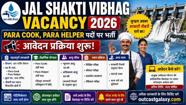 Jal Shakti Vibhag Vacancy 2026