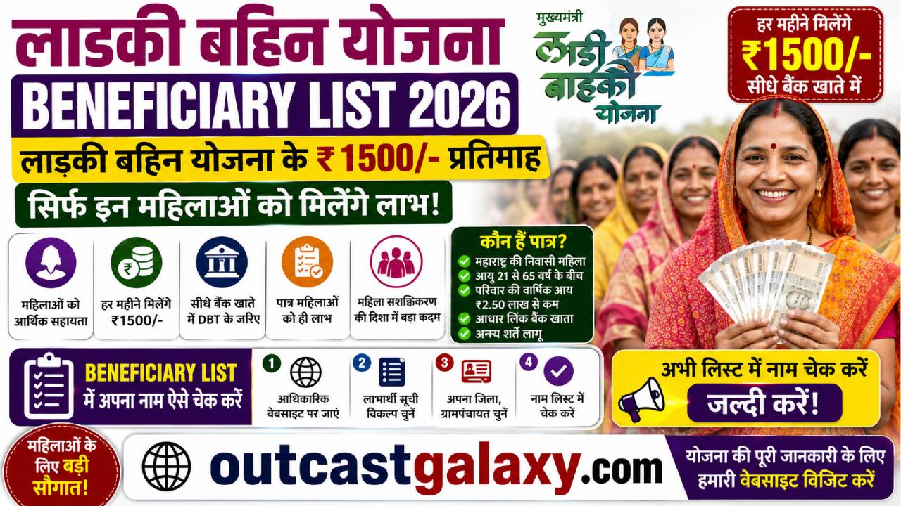 Ladki Bahin Yojana Beneficiary List 2026
