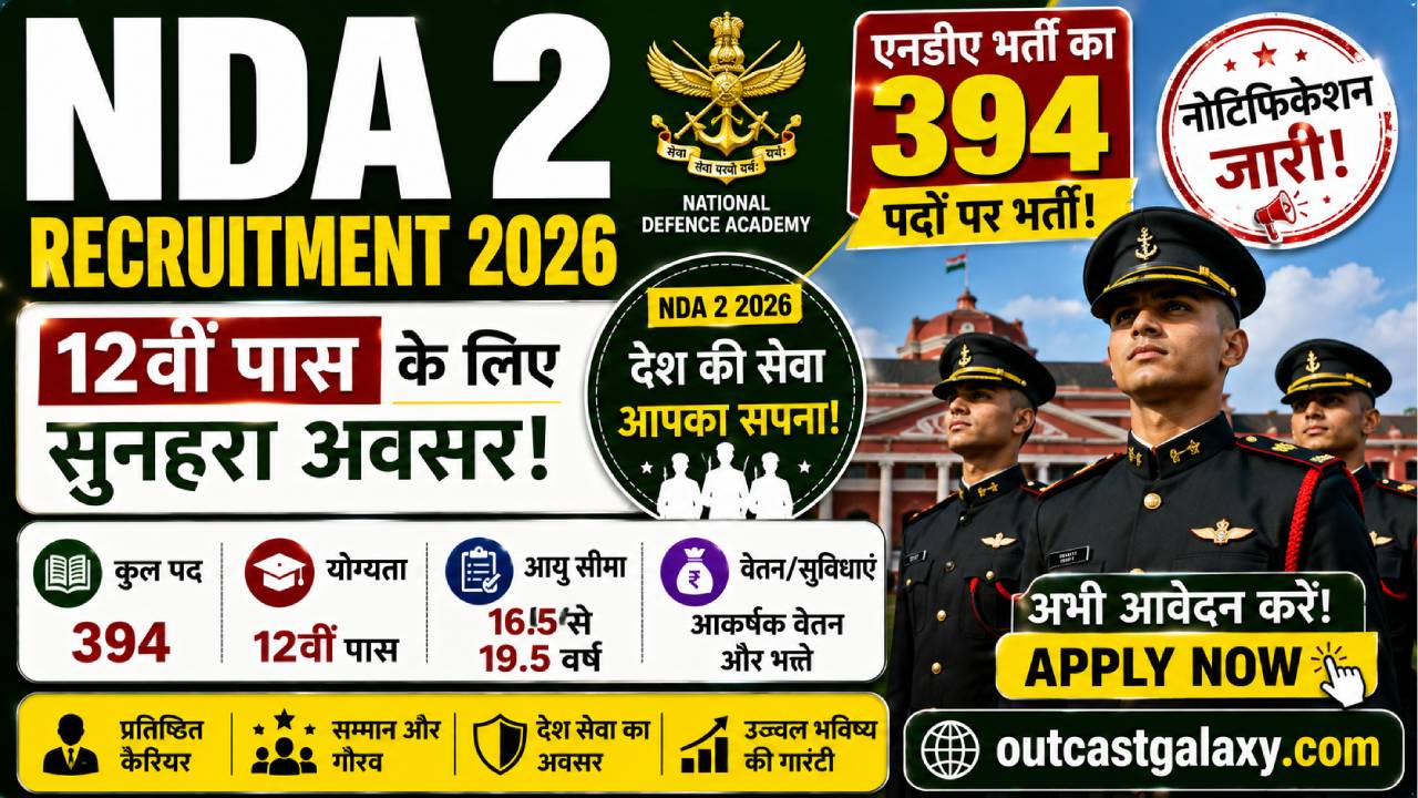 NDA 2 Recruitment 2026