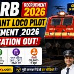 RRB Assistant Loco Pilot Recruitment 2026, Notification OUT, Apply Online