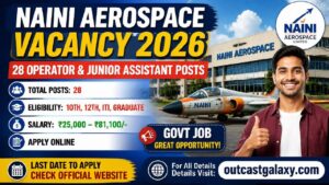 Naini Aerospace Vacancy 2026
